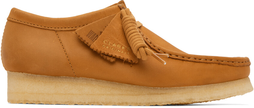 

Коричневые оксфорды Wallabee Clarks Originals