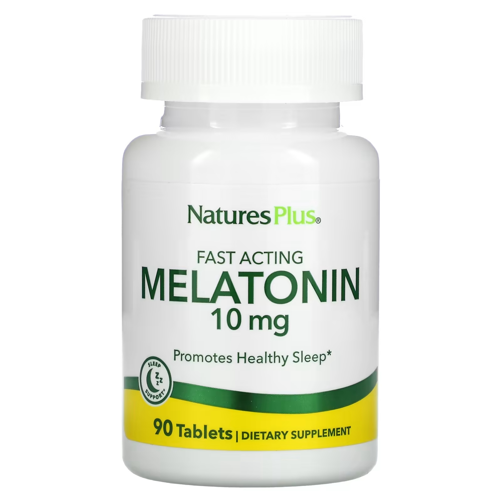 NaturesPlus Мелатонин 10 мг, 90 таблеток цена и фото