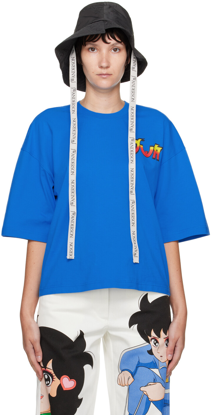 

Черная асимметричная панама-ведро JW Anderson