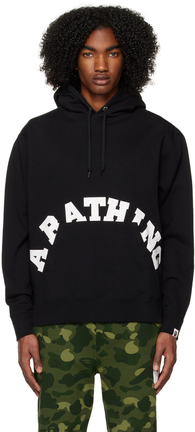 

Худи черного цвета с головой гигантской обезьяны BAPE