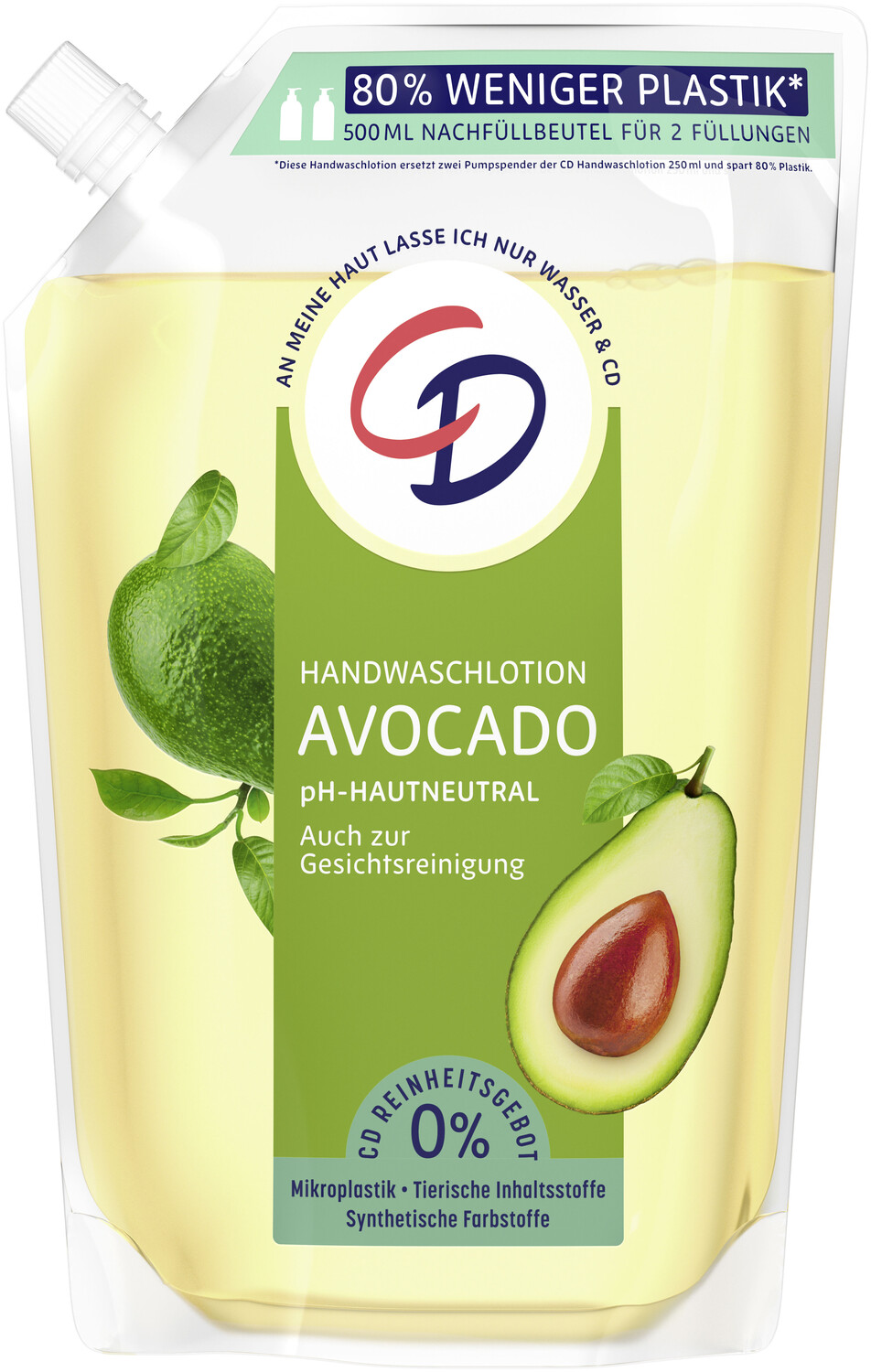 

CD Avocado запас жидкого мыла, 500 мл