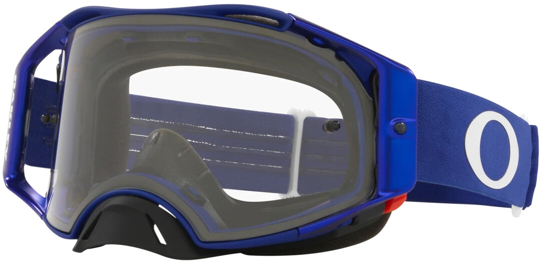 

Очки Oakley Airbrake Clear для мотокросса, синий/белый