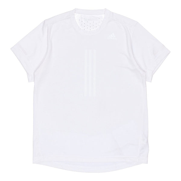 цена Футболка Adidas Training Sports Round-neck Short-sleeve Tee Men White, Белый