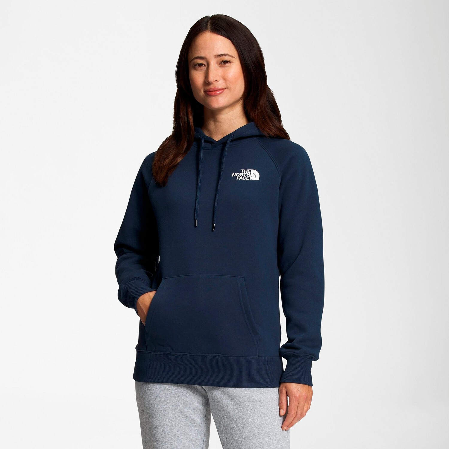

Женская толстовка с капюшоном The North Face Box NSE, синий