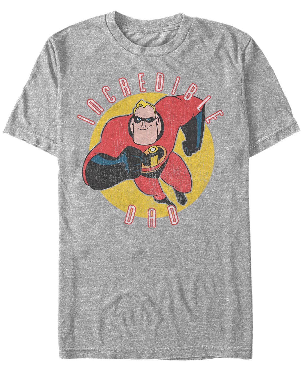 Мужская футболка с коротким рукавом disney pixar the incredibles incredible dad Fifth Sun, мульти