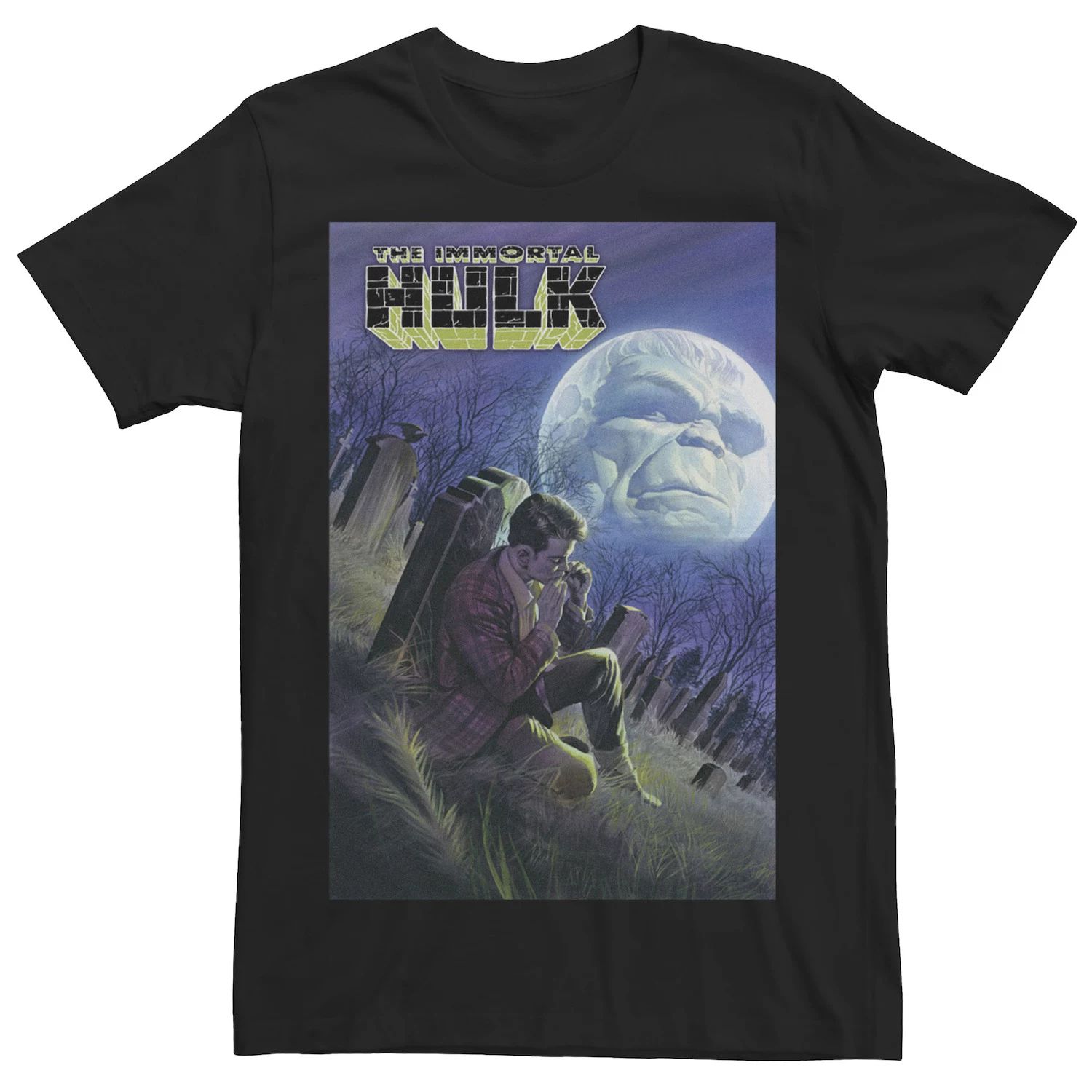 Мужская футболка с обложкой комикса «Бессмертный Халк» Marvel мужская черная футболка с обложкой комикса marvel prince namor черный