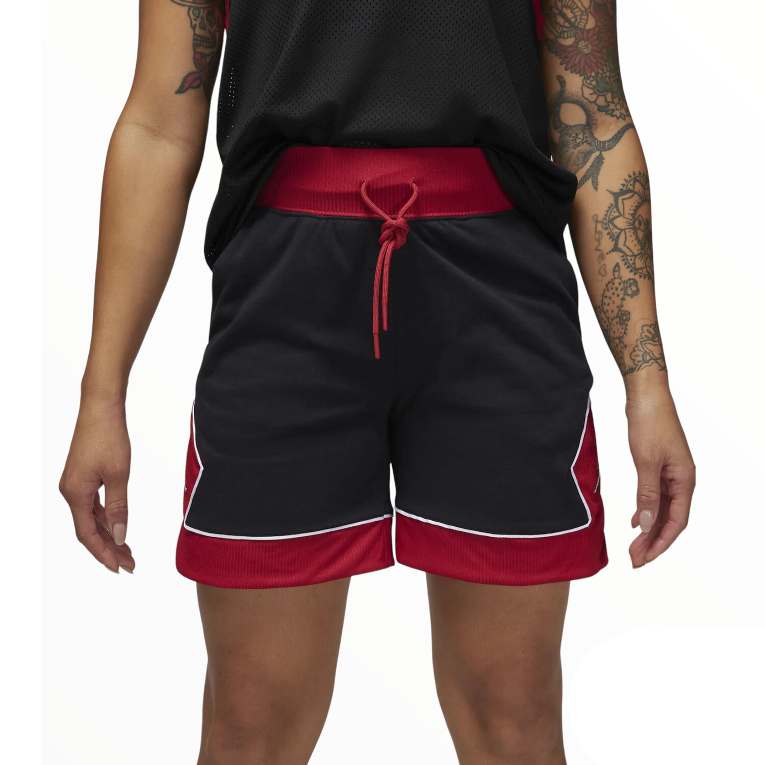

Шорты Nike Jordan Diamond, черный/красный