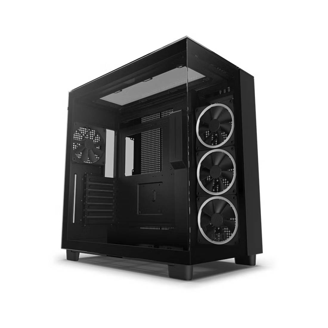 Корпус NZXT H9 Elite, ATX/Micro-ATX, Mid Tower, черный – купить с доставкой  из-за рубежа через платформу «CDEK.Shopping»