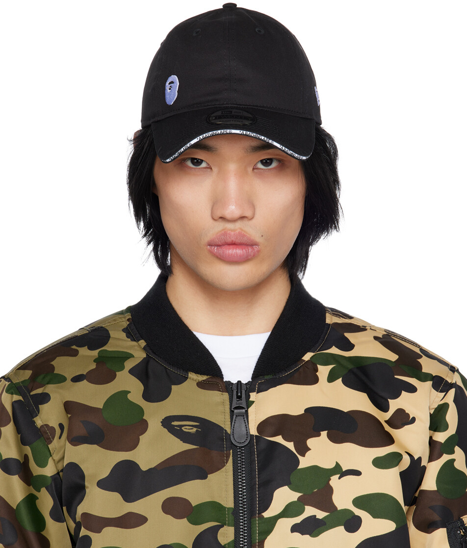 

Черная кепка New Era Edition BAPE