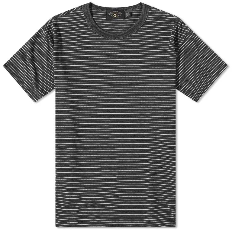 

Футболка Rrl Stripe, черный