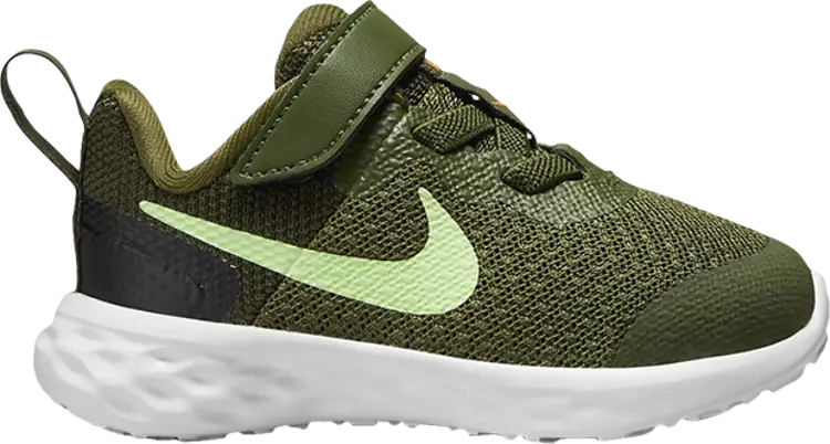 

Кроссовки Nike Revolution 6 TD 'Rough Green Barely Volt', зеленый