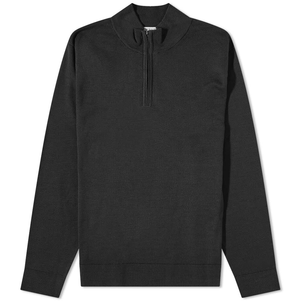 

Джемпер Sunspel Quarter Zip Knit, Серый