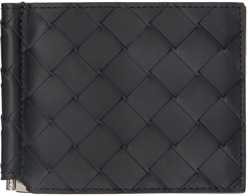 

Черный бумажник с клипсой Bill Bottega Veneta