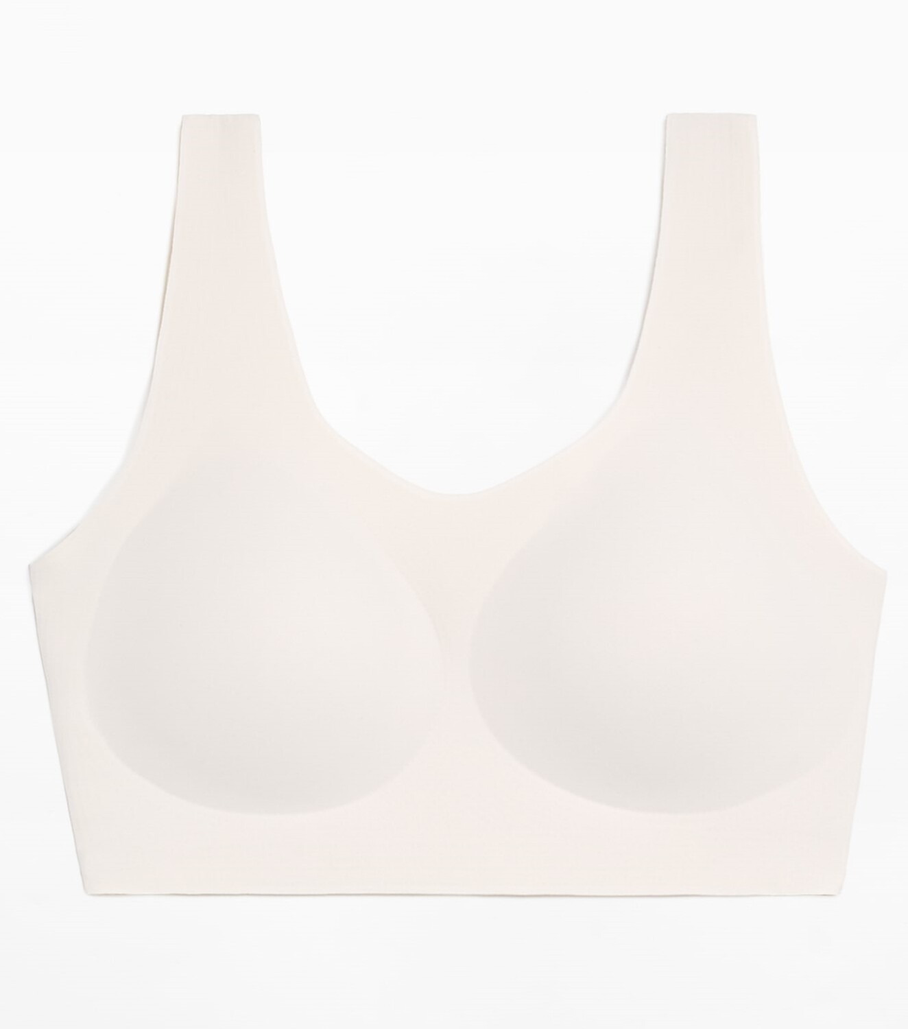 

Спортивный бюстгальтер Oysho Perfect-adapt Medium-support, белый