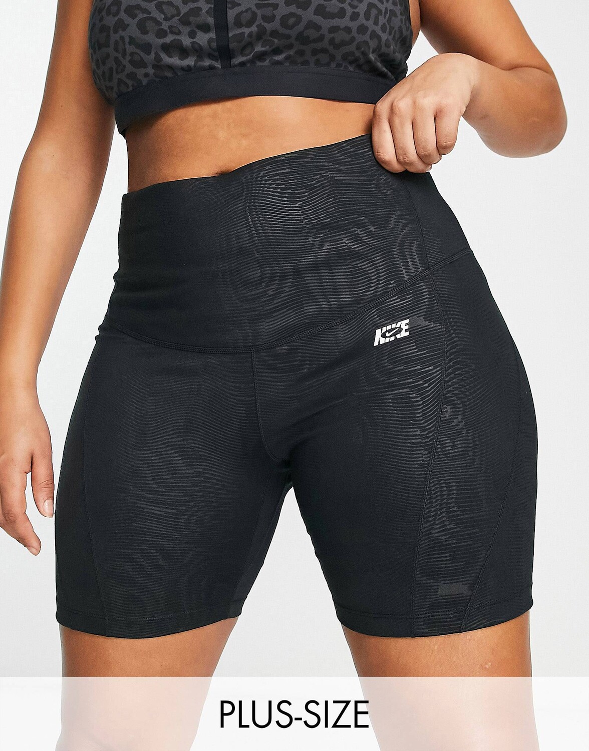 

Черные шорты-леггинсы Nike Training Plus Icon Clash One Dri-FIT, Черный