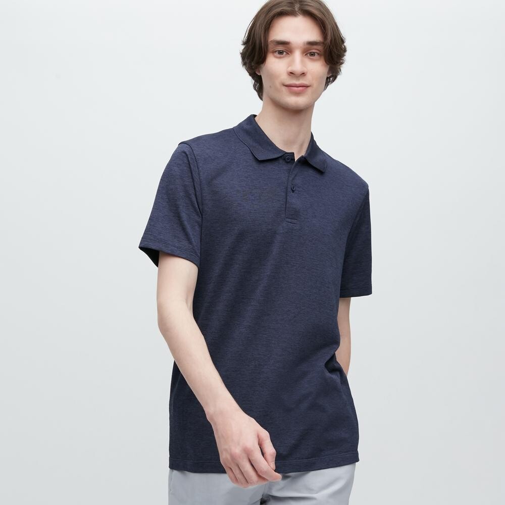 

Рубашка унисекс Uniqlo, синий