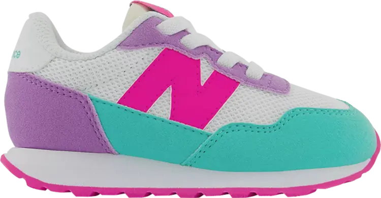 

Кроссовки New Balance 237 Bungee Toddler Wide 'White Multi', белый