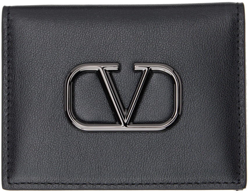 

Черный визитница с логотипом VLogo Valentino Garavani