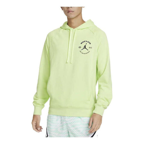 

Толстовка Jordan Solid Color Drawstring Men's Light Lime, Зеленый