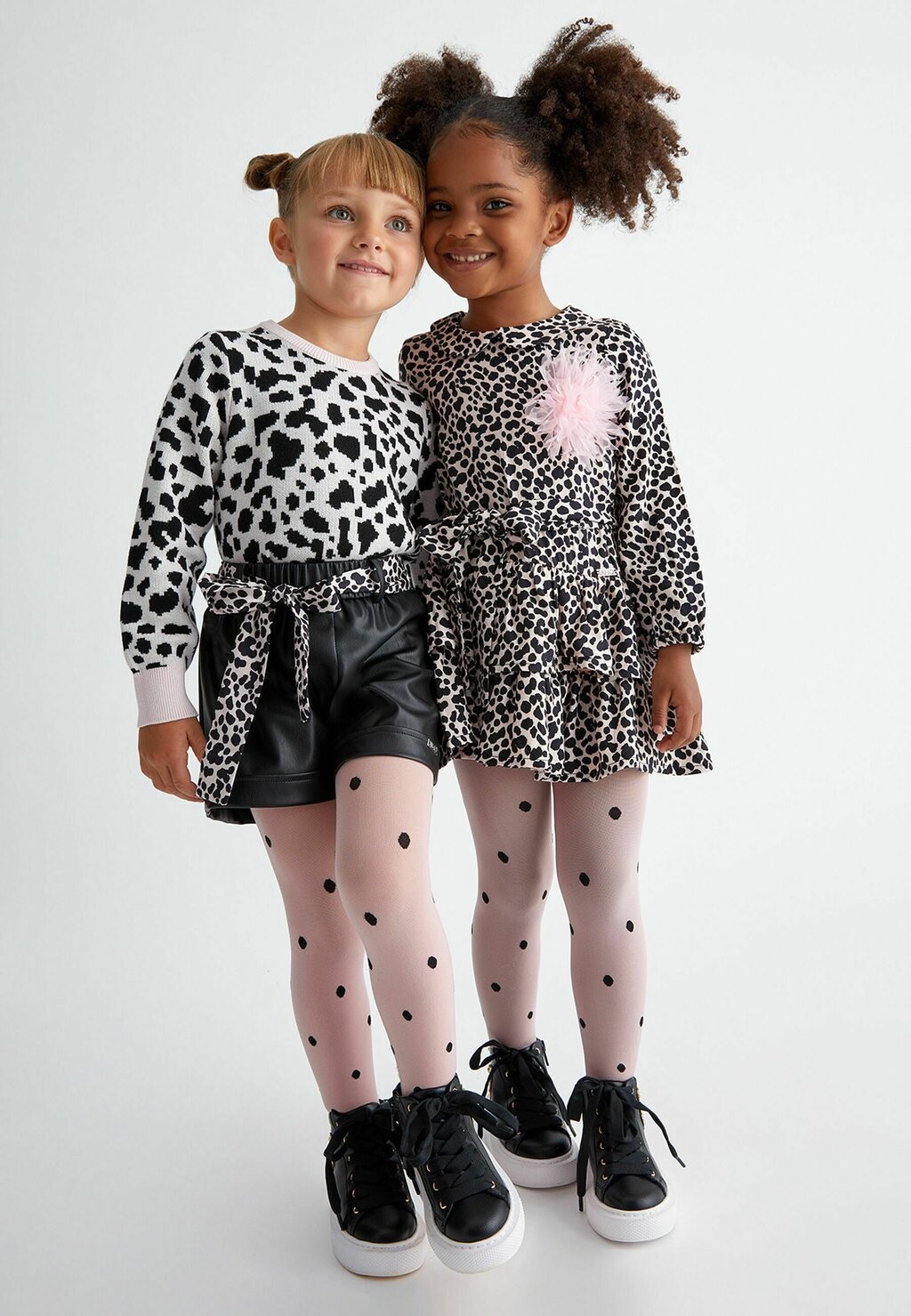 

Свитер Animal Print Liu Jo Kids, цвет leopard print