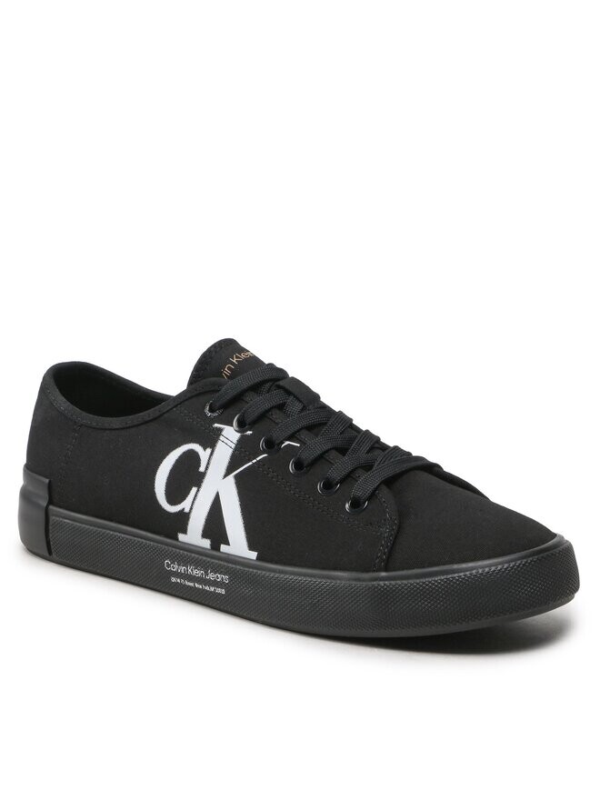 

Тканевые Кроссовки Calvin Klein Jeans Vulc Low Oversized Brand YM0YM00687, черный