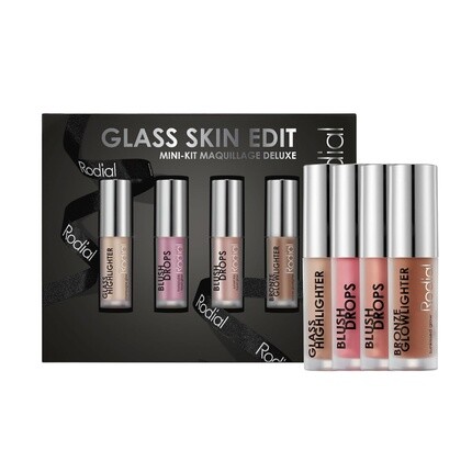 

Румяна Rodial Glass Glow Edit с каплями, матовый розовый закат Kiss, бронзовый светлячок, стеклянный хайлайтер, роскошный набор для макияжа, подарок для красоты
