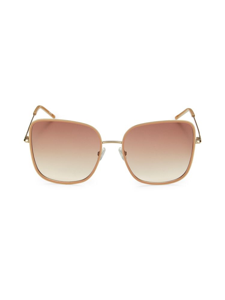 

Солнцезащитные очки-бабочки 58MM Boss, цвет Gold Havana
