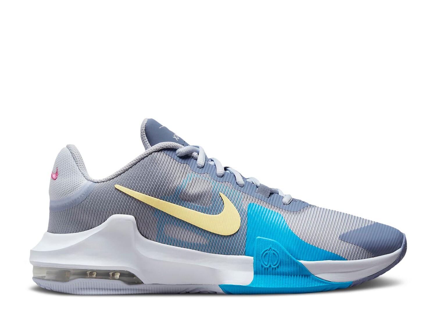

Кроссовки Nike Air Max Impact 4 'Ashen Slate Citron Tint', синий