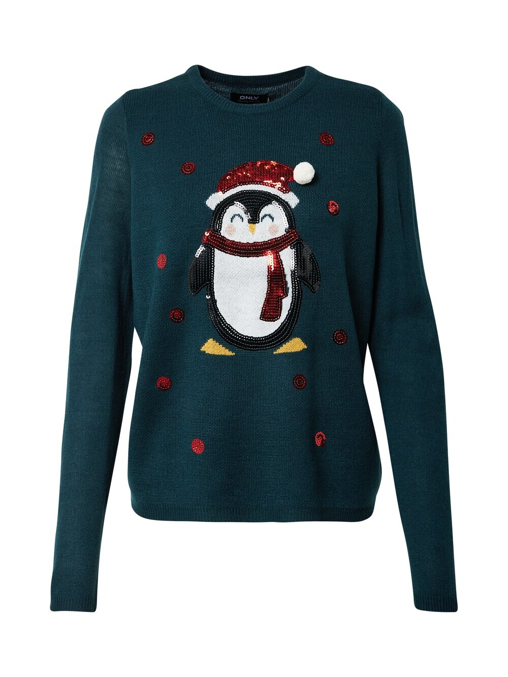 

Свитер Only XMAS EXCLUSIVE PINGUIN, темно-зеленый
