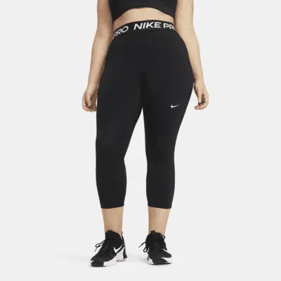 

Леггинсы Nike Pro, черный/белый