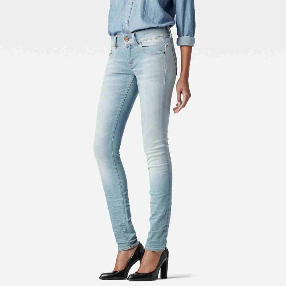

Джинсы G-Star Lynn Mid Waist Skinny, синий