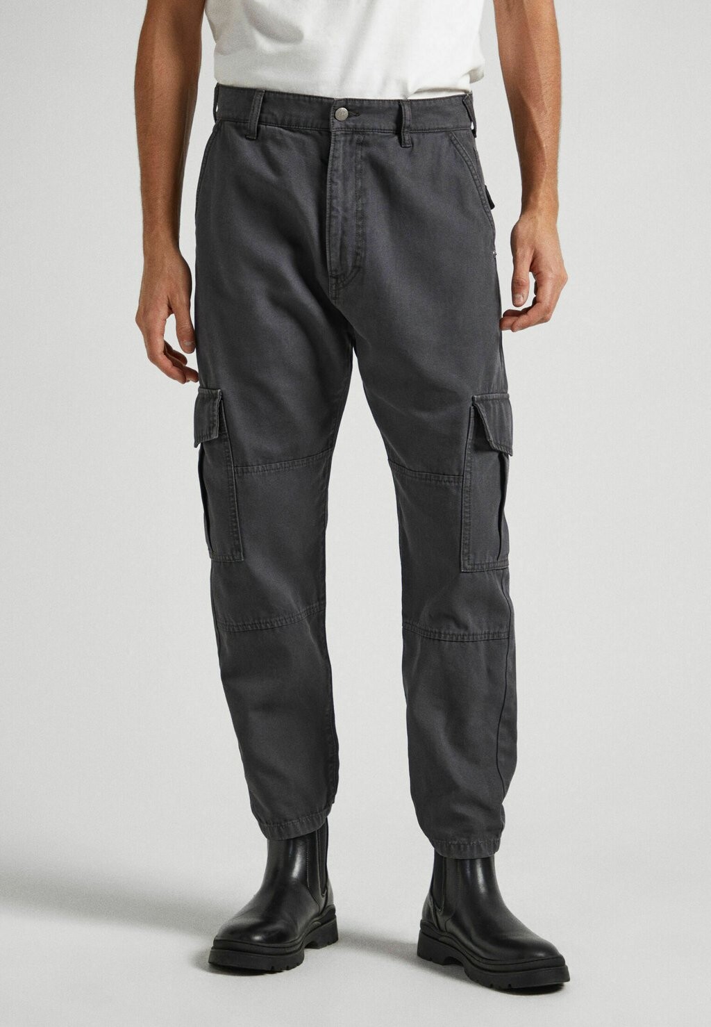 

Брюки карго Nolan Pepe Jeans, цвет washed black