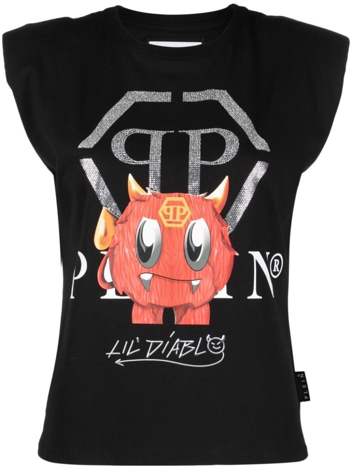 

Philipp Plein футболка с логотипом, черный