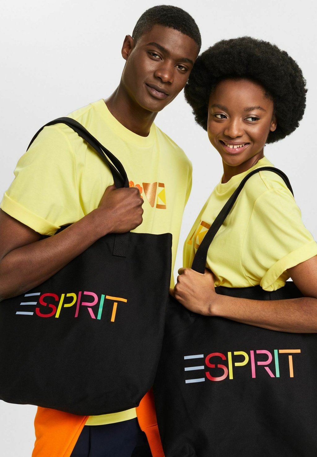 Сумка AUS MIT LOGO Esprit, цвет black сумка для покупок aus mit logo esprit желтый