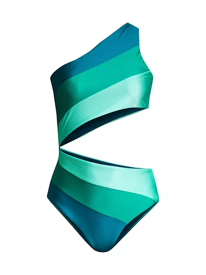 

Сплошной купальник Joyce Beach Riot, цвет cosmic color block
