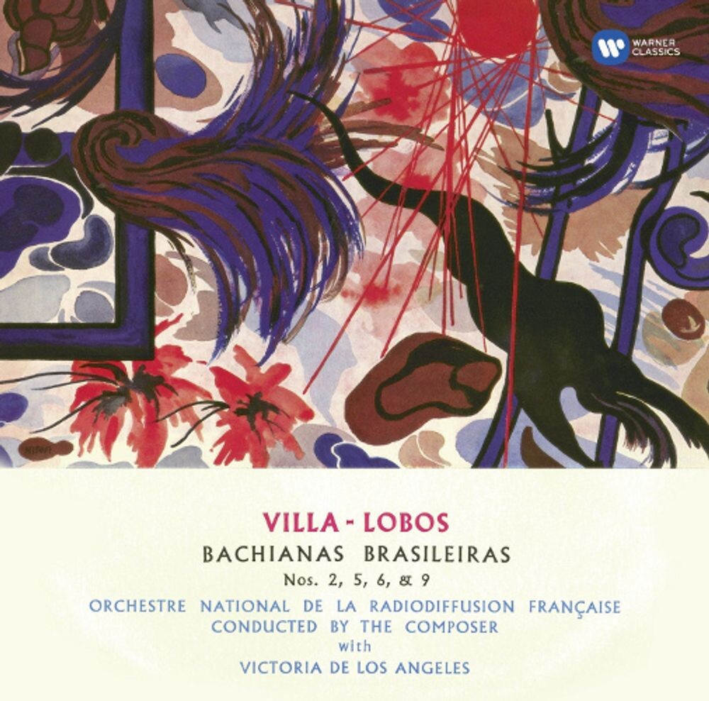 

Диск CD Bachianas Brasileiras 2, 5, 6 & 9 - Heitor Villa-Lobos, Orchestre National de la Radiodiffusion Française