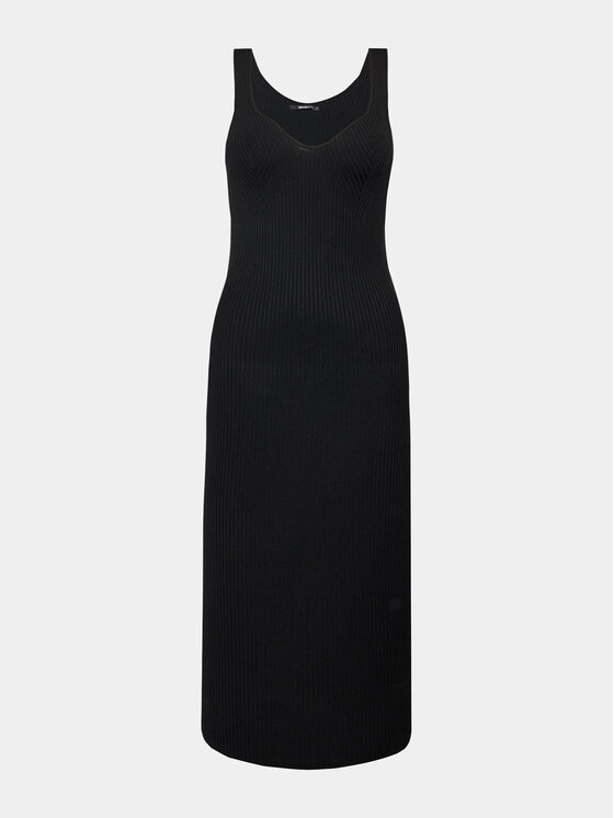 цена Трикотажное платье приталенного кроя Gina Tricot, черный