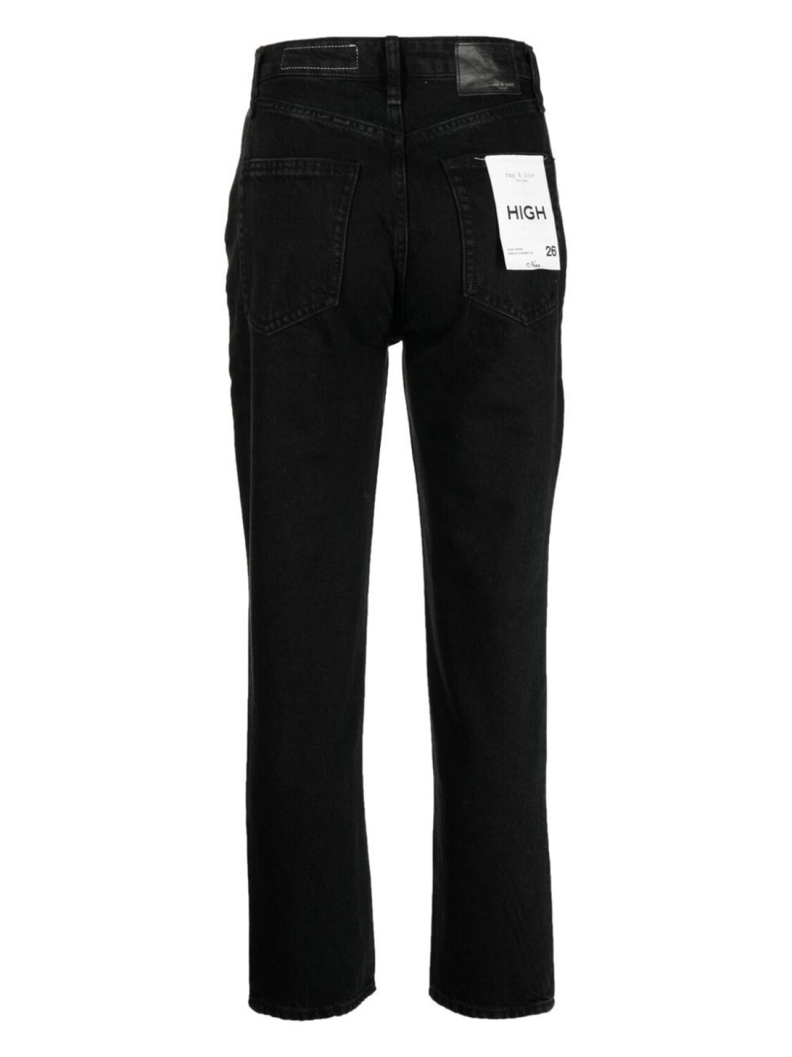

Зауженные джинсы rag & bone, черный
