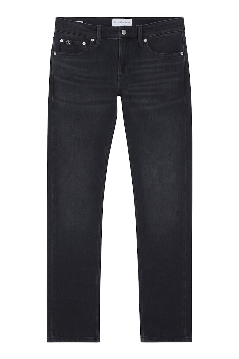 

Узкие джинсы с заниженной талией Calvin Klein Jeans, черный