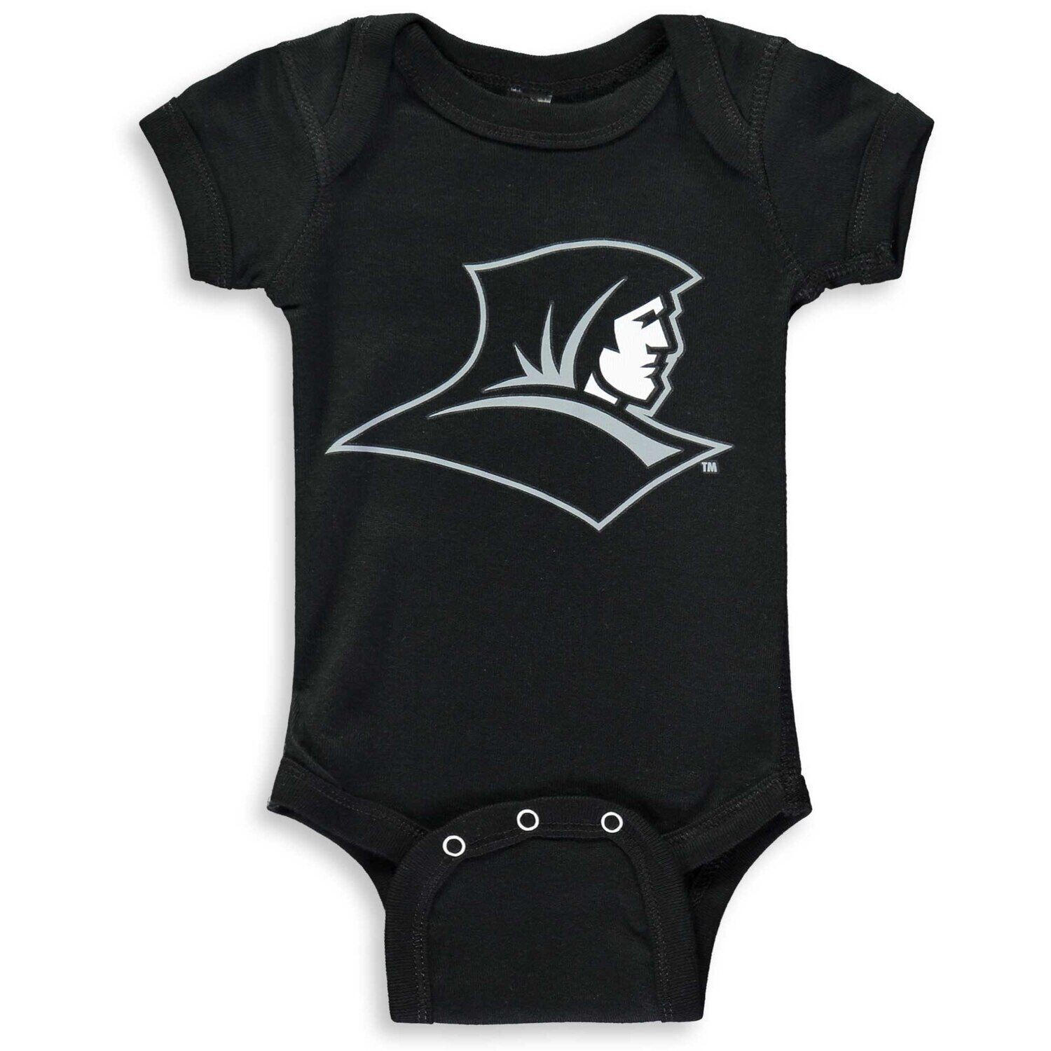 

Черное боди с большим логотипом Infant Providence Friars Unbranded, Черный