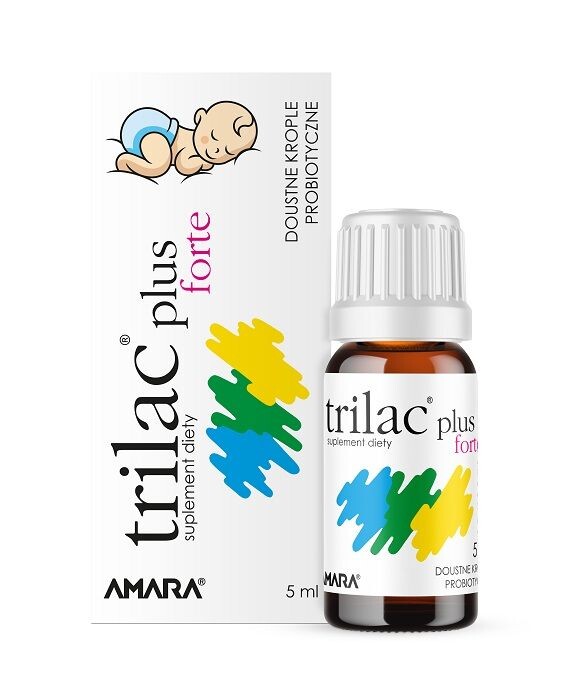 

Trilac Plus Forte Krople пробиотические капли, 5 ml