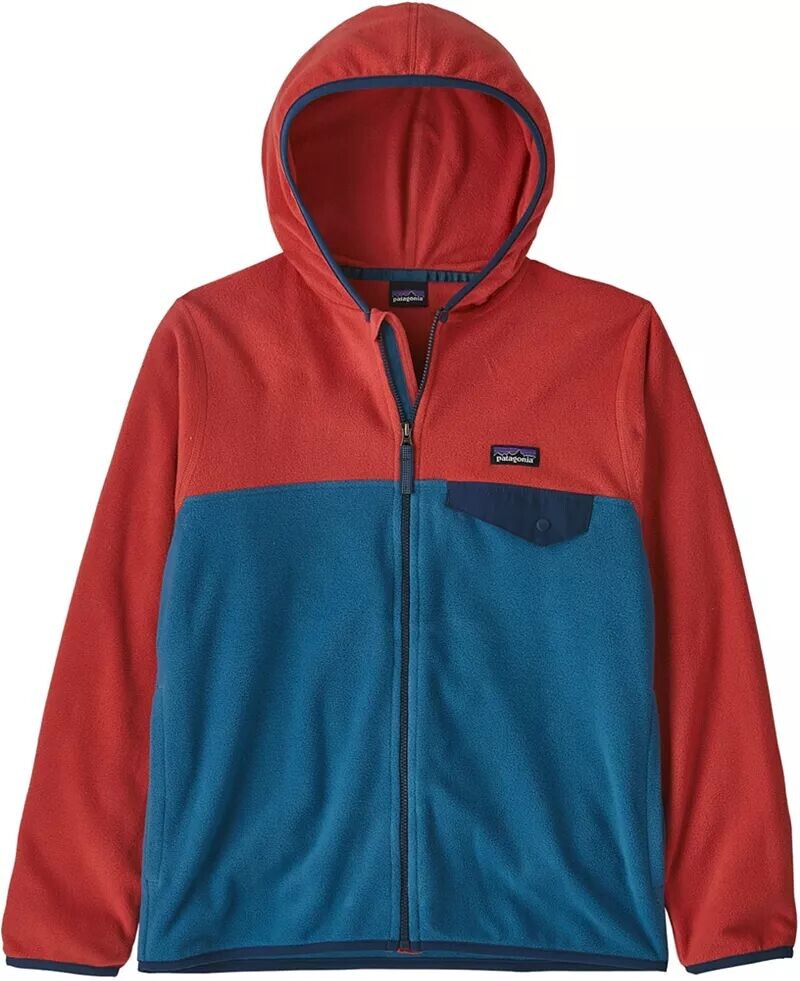 

Флисовая куртка Patagonia для мальчиков Micro D Snap-T, синий