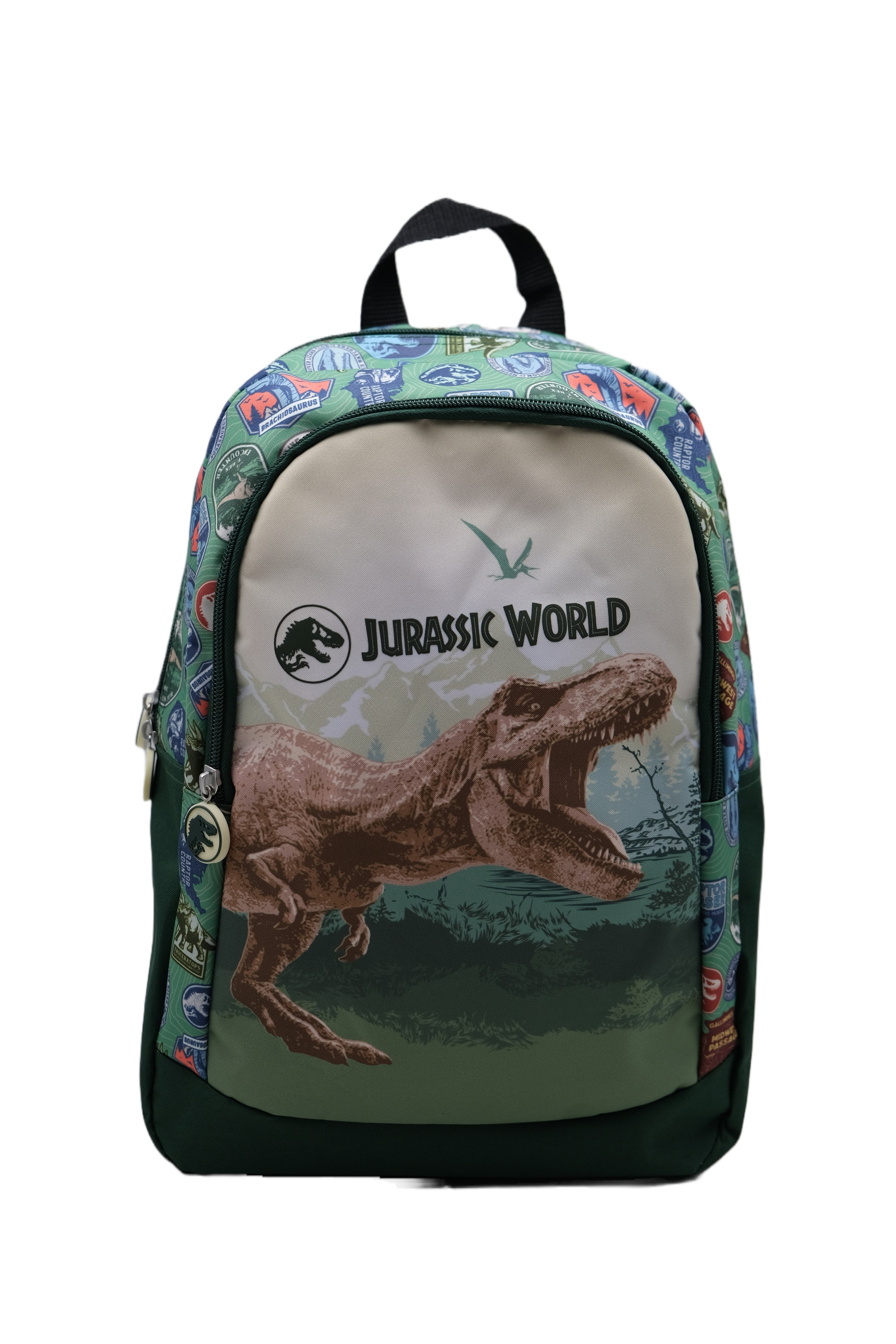 Рюкзак Jurassic World Jurassic World Kinder Made 41cm, зеленый камуфляжный рюкзак jurassic world зеленый