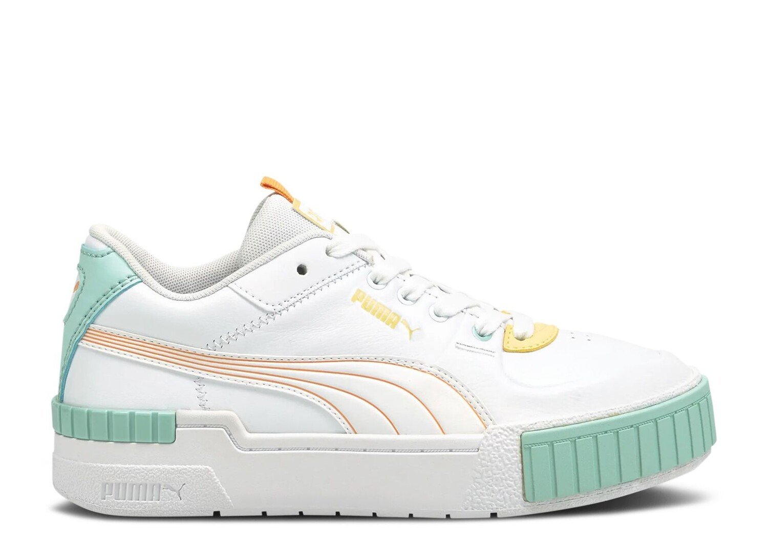 Кроссовки Puma Wmns Cali Sport 'Pastel Mix - Peach Cobbler', белый