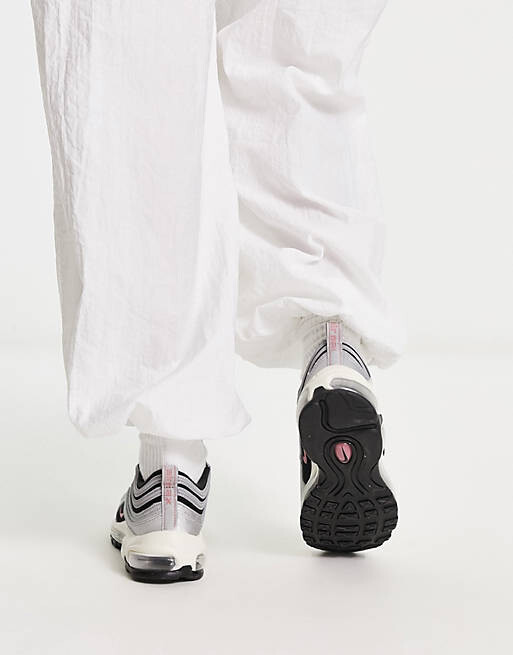 

Черные и серебристые кроссовки Nike Air 97 max, Черный
