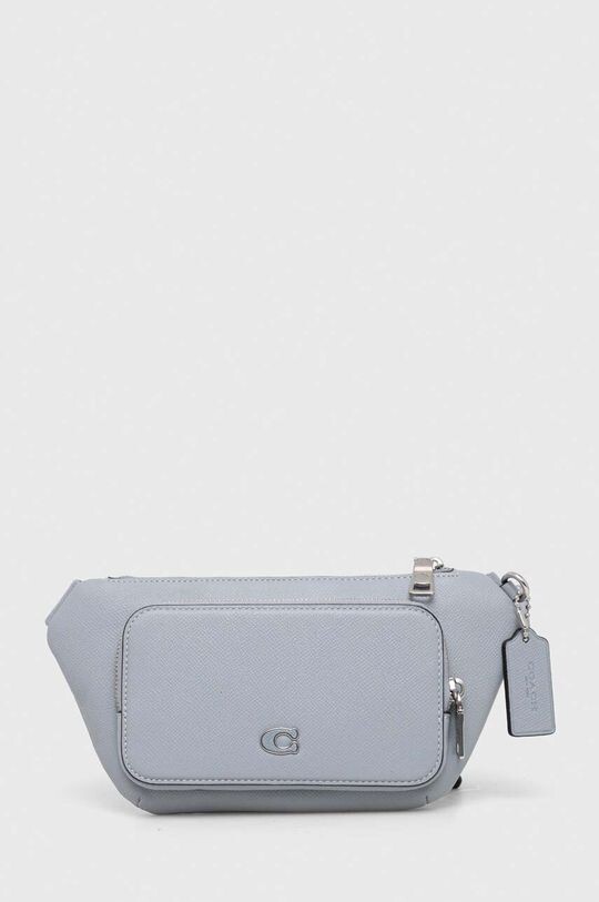

Кожаная поясная сумка Coach, синий