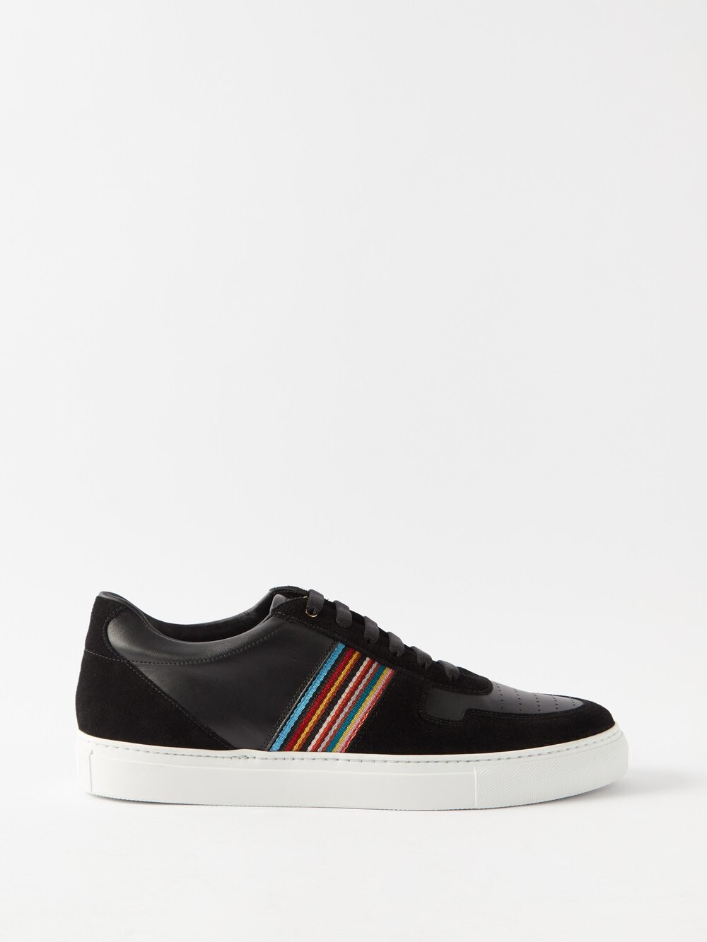 

Кожаные кроссовки fermi signature stripe Paul Smith, черный