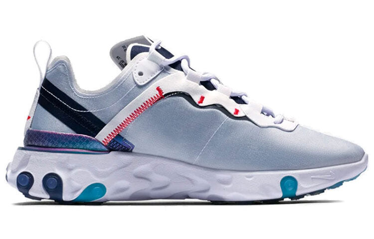 

Кроссовки Nike React Element 55 женские, разноцветный