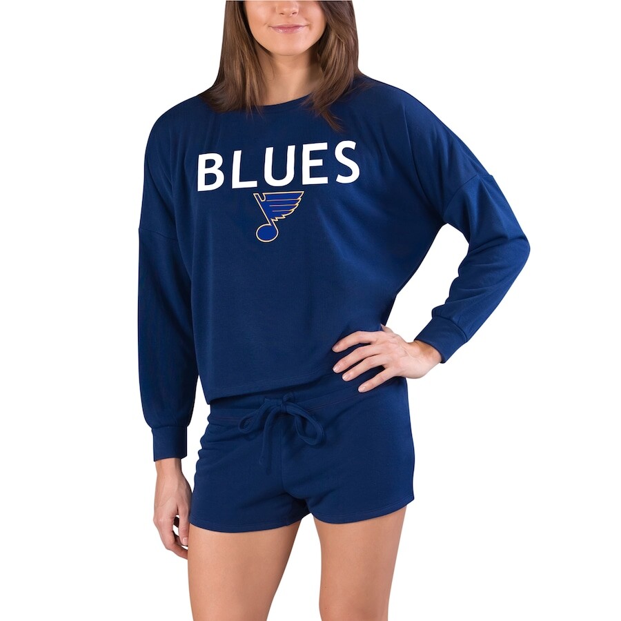 

Пижамный комплект Concepts Sport St Louis Blues, нави