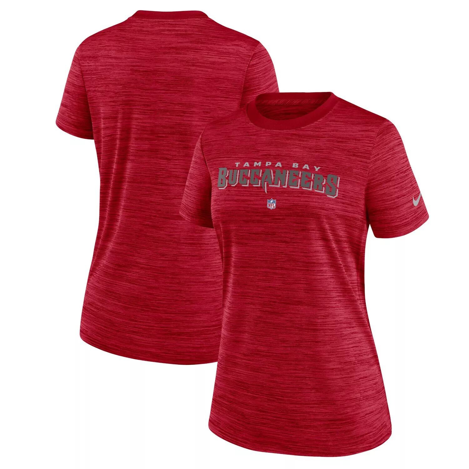 

Женская красная футболка Nike Tampa Bay Buccaneers Sideline Velocity Performance Nike, Красный